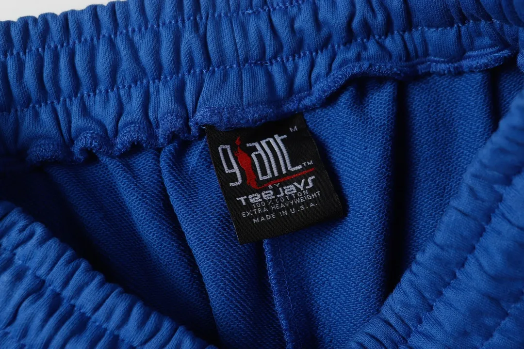 Saint Michael series of fashionable casual long sweatpants Style number: 243P190 Color: Black Size: S M L XL